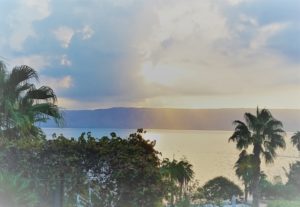 Daybreak Over the Sea of Galilee