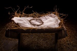 Manger with Crown of Thorns
